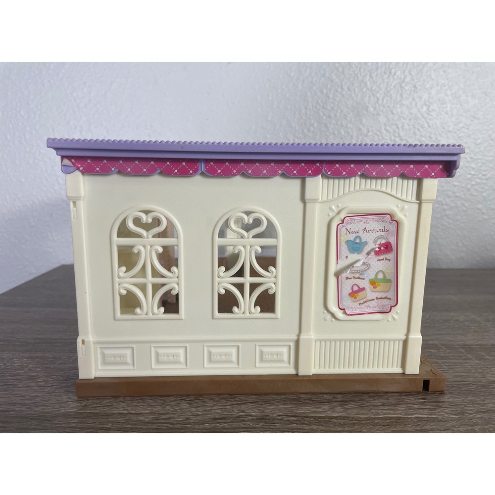 Calico Critters Boutique Store Building Sylvanian Families Dollhouse Shop